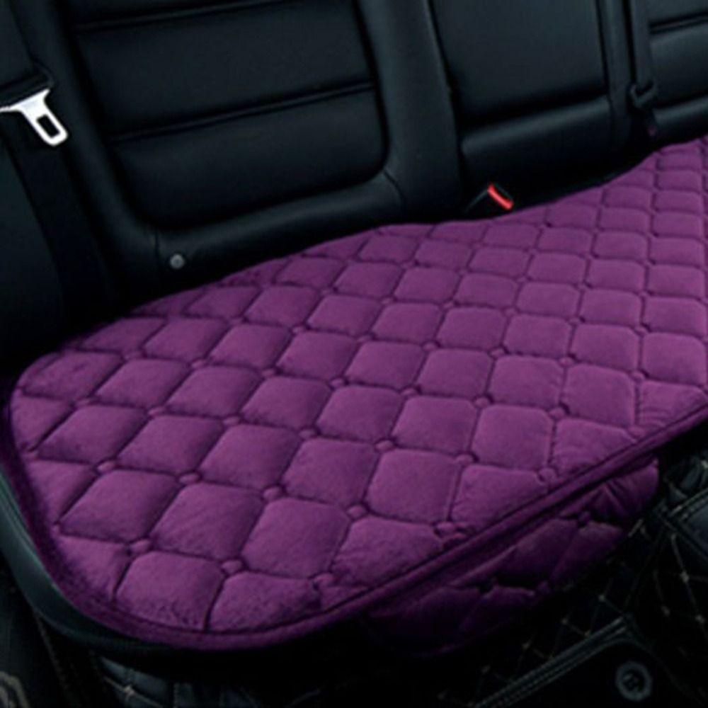 Anti-slip Winter Car Seat Cover Plush Auto Protector Mat Practical Auto Seat Cushion Van