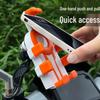 Airbag Anti-Vibration Phone Holder for Bicycle & Motorcycle