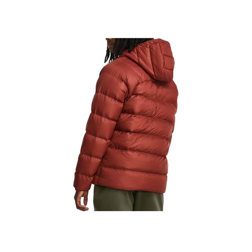 Under Armour Storm Solid Color Training Sports Короткий пуховик Мужская верхняя одежда Красный 1372651-688