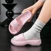 Женские дезодорирующие шлепанцы на толстой подошве: Мягкие, Увеличивающие рост, Для помещений/улицы, Летняя пляжная одежда