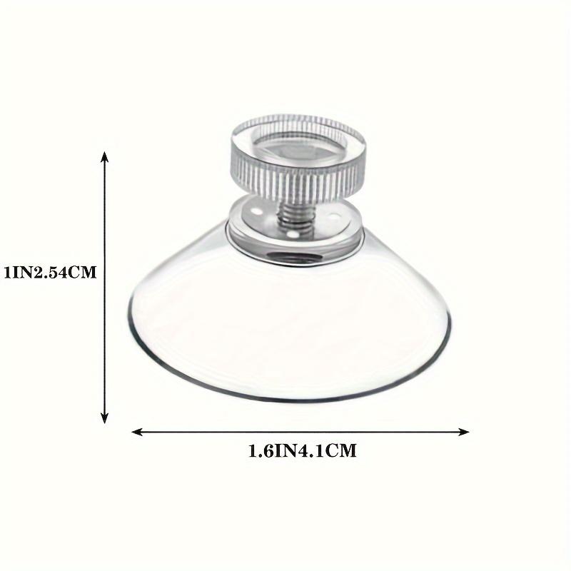 6 шт. прозрачных ПВХ-крючков-присосок, прочные самоклеящиеся настенные вешалки, многоразовое решение для подвешивания стеклянных зеркал, ванной, кухни