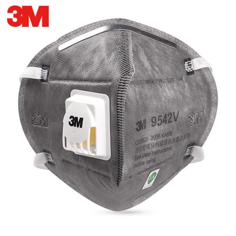 3M 9542V KN95 Складной респиратор с клапаном