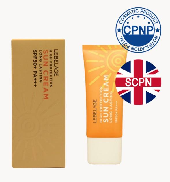Lebelage Солнцезащитный крем для лица с высокой степенью защиты SPF 50+/PA+++ 30 мл