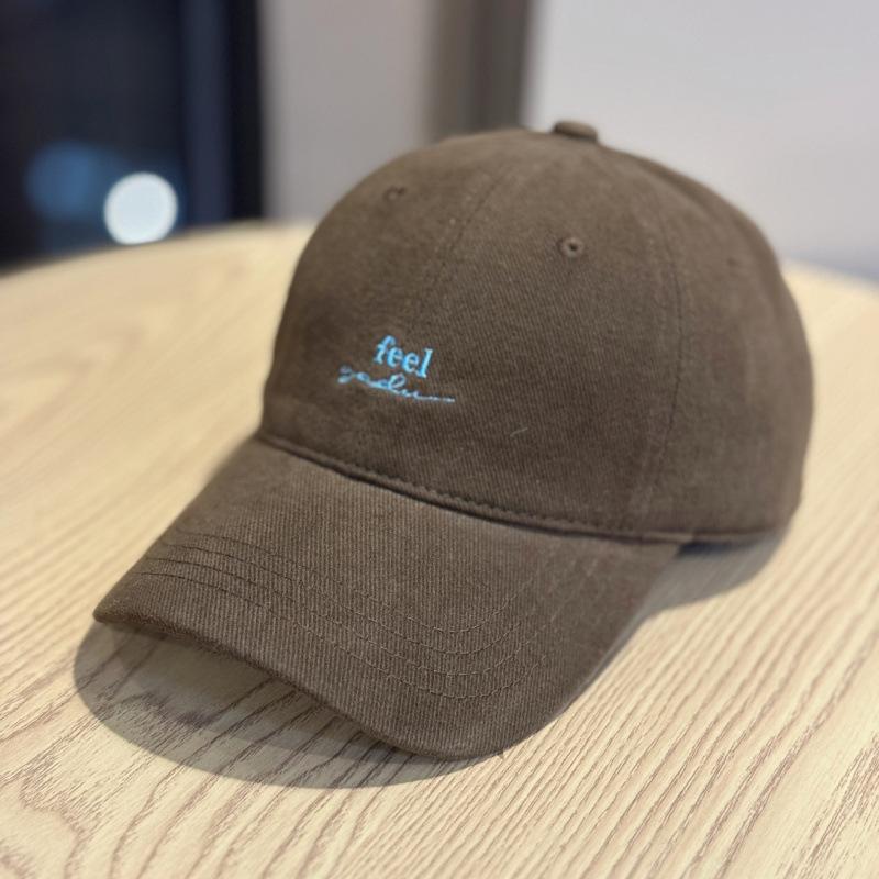 Letter Embroidered Baseball Cap Children Autumn And Winter Versatile Sunshade Cap Casual Tide Show Small Face