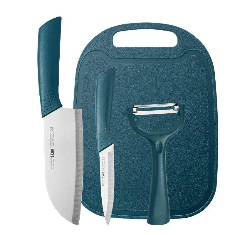 4 шт., набор ножей из нержавеющей стали, нож для овощей, фруктов, разделочная доска, картофелерезка, овощечистка, нож, кухонные аксессуары