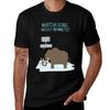 Whatcha Doing Wooly Mammoth Tshirt Standard Fit Solid Tee Shirt