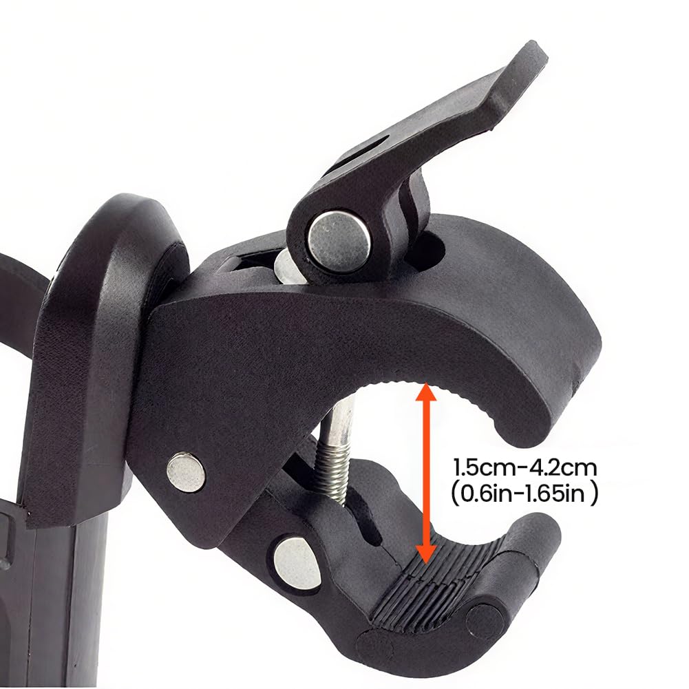 Bike Water Bottle Holder Pram Cup Holder Stroller Water Bottle Holder 360° Rotating Mount Cage For Motorcycle Bicycle Baby Strol Cup Holders 5