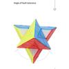 Pyramid Speed Cube Fast Smooth Turning Solid Durable Stickerless Frosted Puzzle Toy For Kids