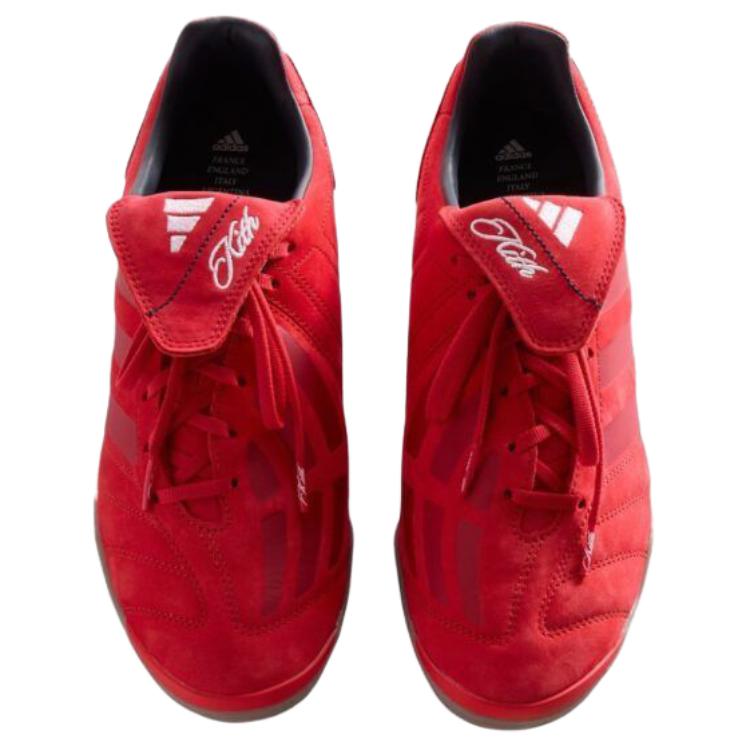 Kith x adidas Predator 2002 IC Красно-белые Унисекс Кроссовки JQ1084