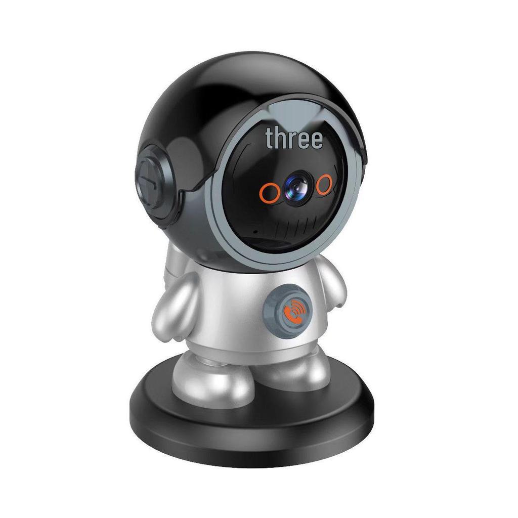 Smart WiFi Indoor Robot Camera with One-Click Call