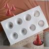Креативная силиконовая форма для шоколада в виде рождественской елки, полосатый конус, набор для выпечки конфет, печенья, мороженого, торта, декора, мыла, свечей