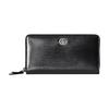 Кошелек женский Gucci Marmont двухцветный с кристаллами из кожи Черный 854696-AAFV2-1154