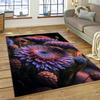 HD Pretty Flower Daisy Rose Chrysanthemum Carpet Rug для дома, гостиной, спальни, дивана, коврика для двери, декора, детский коврик, нескользящий коврик