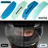 Motorcycle Helmet Anti-Fog & Rain Film – Durable Nano Coating Clear Sticker for Safety Driving, Motorbike Visor Accessory