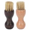 Shoe Brush Gourd Shape Compact Small Light Weight Shoe Polishing Cleaner Brush Cleaning Supplies 