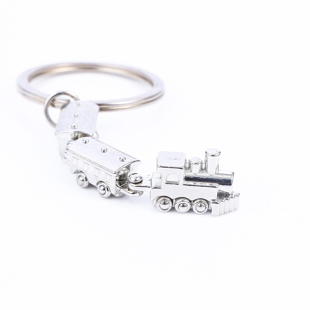 Delicate Special Unisex Gift Train Shaped Bag Decro Fashion Jewelry Key Ring Key Chain Key Holder