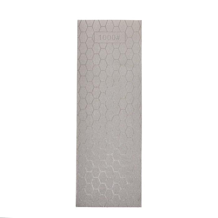 ChilternCasa 8-inch Diamond Whetstone, 400/1000 Grit Double-Sided for Scissors, Chisels, Knives, and Woodworking Tools Silver