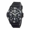 Q&Q Watch Analog Waterproof Urethane Strap VR44-001 Men's Black