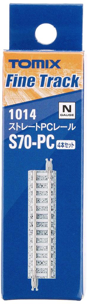 TOMIX Железная дорога в масштабе N Прямая ПС-рельс F Набор из 4 шт. 1014 Моделирование железных дорог S70-PC