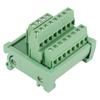 52 *49*46mm Breakout Board 2 In 8 Out Terminal Blocks Module  DIN Rail Mounting
