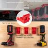 1/5PCS Mount Hanger Stand Power Tool Holders Dock Holder Battery Holder  for Milwaukee M18 Battery