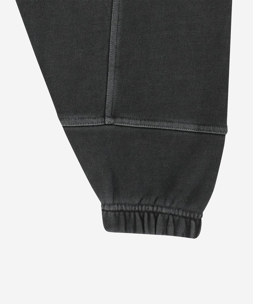 Node Labs Dev:7 Худи на молнии с двойным капюшоном, окрашенное garment-dye_Черный