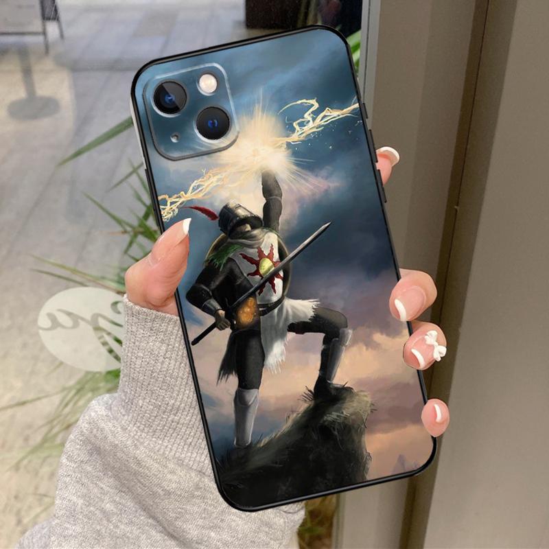 Слава Солнцу Dark Souls Чехол Для iPhone 13 11 14 12 15 16 Pro Max Plus XR X XS Max 12 13 Mini Мягкий Чехол