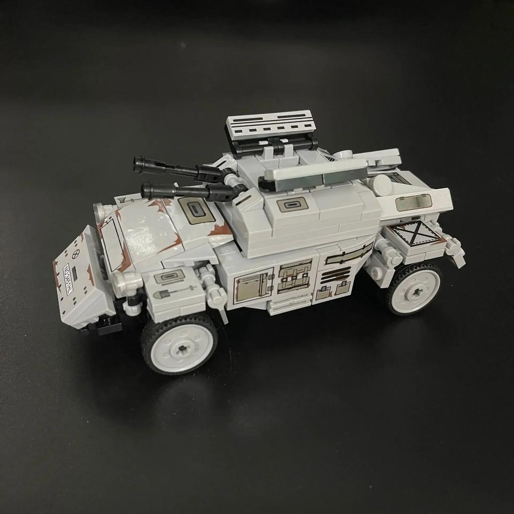 Серия Германия Леопард Средний танк G Поздний Танк Военная серия Танк Второй мировой войны Конструкторские блоки Кирпичики Модель Набор Игрушки для детей Подарки