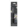 Mitsubishi Pencil Pen Jetstream Limited Edition Flower Illustration Gift Package Black Easy To Write GMSXE51000524 Multi-function 4&1 0.5