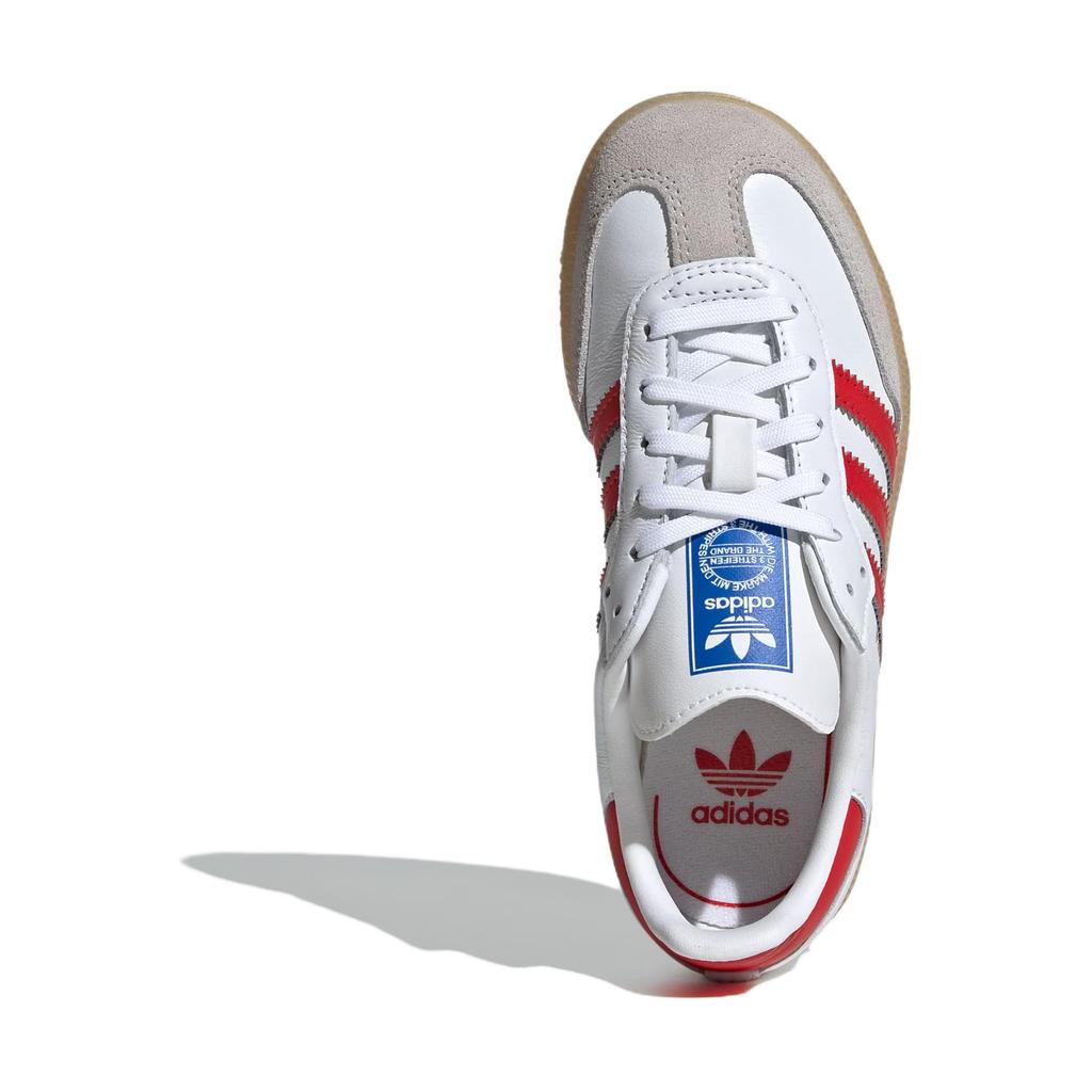 adidas Кроссовки Samba OG C White Collegiate Red Gum Kids Cloud-White JI4465