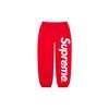 Supreme Satin Appliqu Sweatpants 'Green White' Men's SUP-FW22-439
