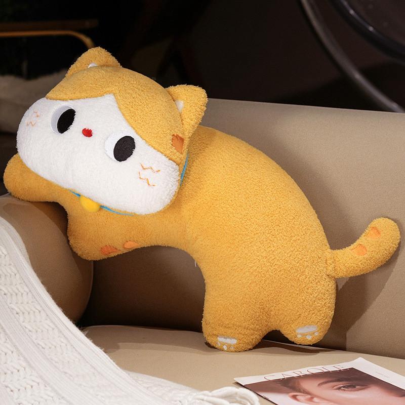 Cartoon Cat Cute Plush Toy Ideal Sleep Companion Girls Students Gift Birthday