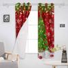 Рождественская елка Снежинка Сосновая ветка Снеговик Конфеты Плотные Шторы Для Гостиной Спальни Оконные Шторы Шторы
