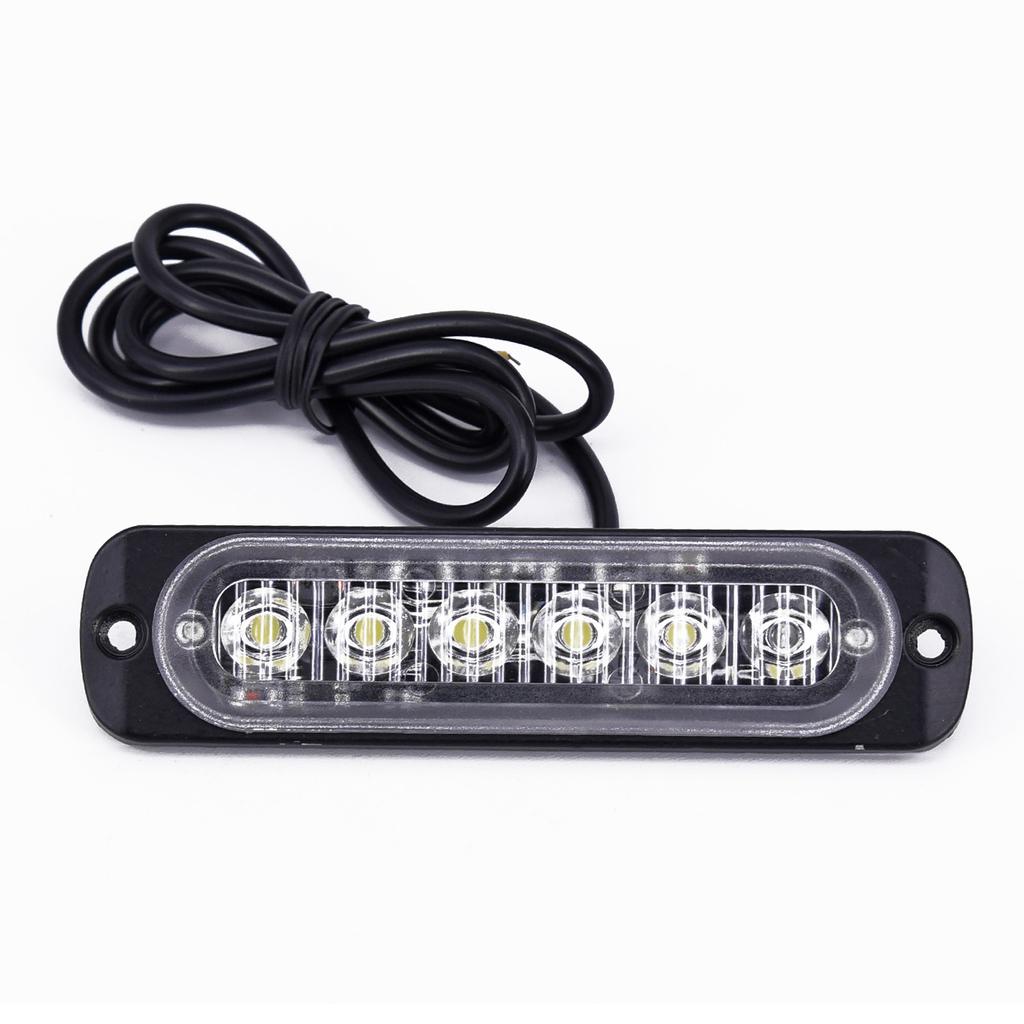 20X 12V-24V 18W Car White 6LED DRL Fog-Light Headlight Flash Lamps Running Light