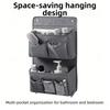 Non-Woven Fabric Closet Hanging Bag Large Capacity Storage Organizer Storage Bag  For Home Office