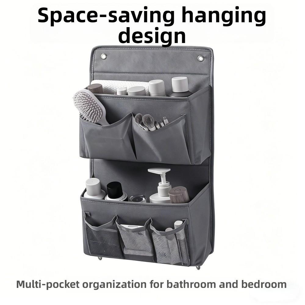 Non-Woven Fabric Closet Hanging Bag Large Capacity Storage Organizer Storage Bag For Home Office