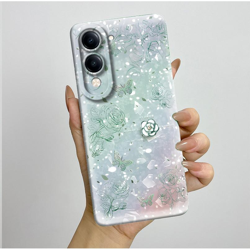Для Vivo Y04 Y29s 2025 Чехол Эстетичный Роскошный Модный Милый Мягкий Силиконовый Чехол Ударопрочный Fundas Для Vivo Y29S 5G Y 04 Чехол для Телефона