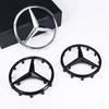 AABII1 1pcs 52mm 57mm Car Steering Wheel Logo Sticker Emblem  For Mercedes Benz AMG W176 W202 W204 W205 W210 W211 CLA CLK CLS GLA GLC