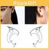 Womens Fall Alloy Ear Ornaments With Trendy Line Elements For Wear Casual