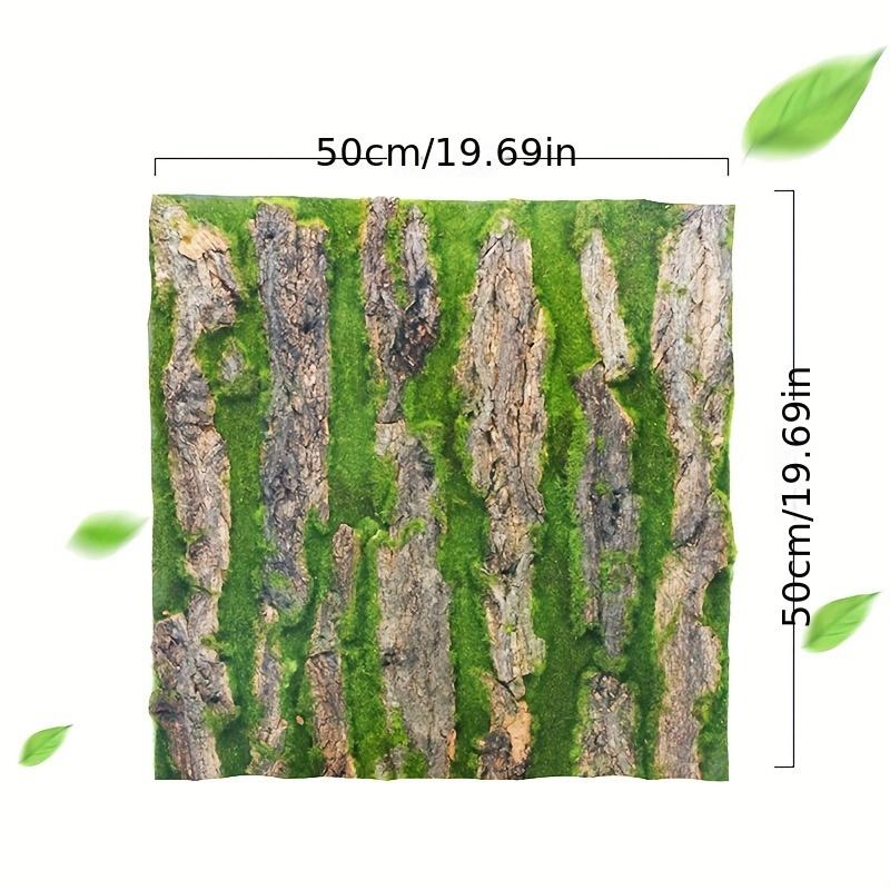 DIY настенное украшение, кора зеленого растения, искусственная кора, материал для украшения внутренних труб, искусственный мох для крышки столба водопроводной трубы