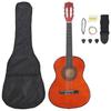 VidaXL Children's and Beginners Classical Guitar Set 8 Pcs 3/4 36"