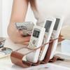 Desktop Storage Rack Remote Control Holder Multiple Compartments Space-Saving Stationery Mobile Phone Organizer