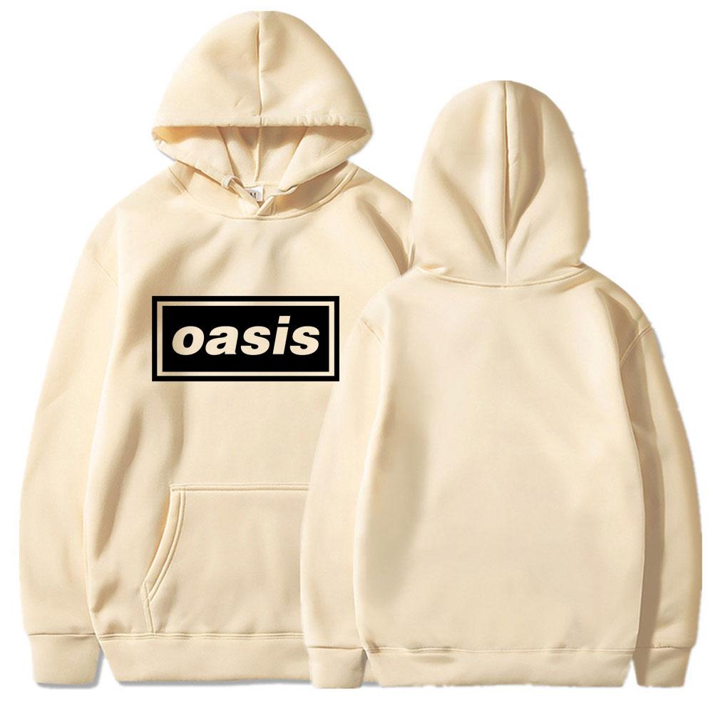 Oasis Men's Hooded Sweatshirt (Retro Style)