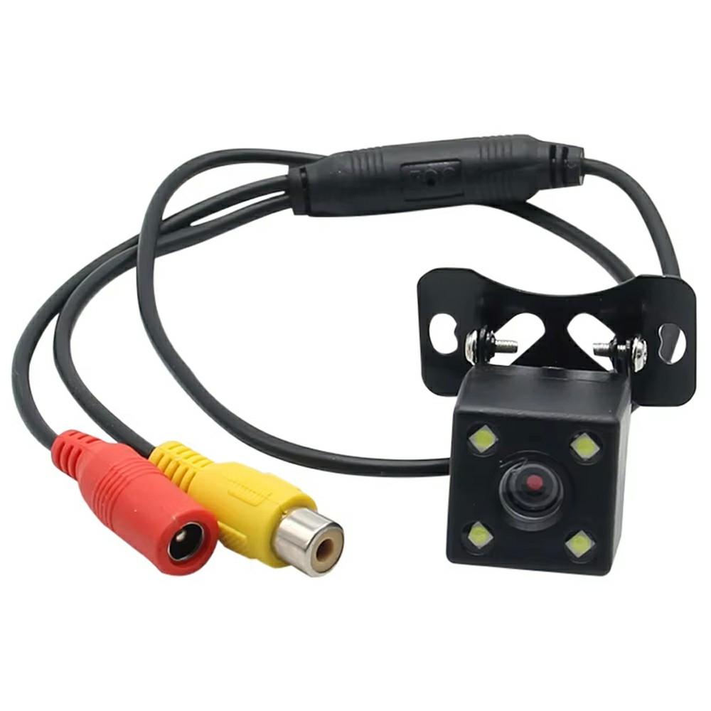 4 LED Car Rear View Camera IP68 Waterproof Automotive Night Vision HD Backup Camera