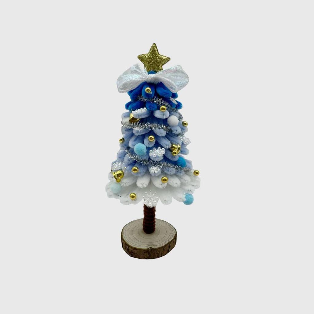 Bestseller New Handmade Finished Wrought Iron Twisty Stick Christmas Tree DIY Desktop Mini Ornament Model 01