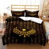 Ancient Egypt Egyptian God Egyptian Cat Anubis Bedding Set Duvet Cover Comforter Bed Single Twin Full Queen Kids Girl Boys Gift