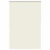 VidaXL Roller Blind Blackout Off-white 155x210 Cm Fabric Width, Day and Night Blind, Kitchen Blind, Blind 4011711