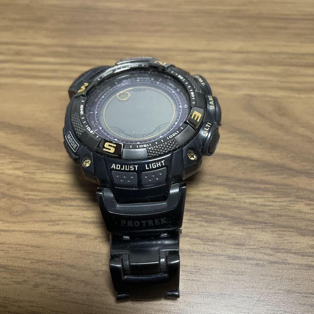 Б/у часы CASIO PRO TREK с тройным датчиком и питанием от солнечной энергии