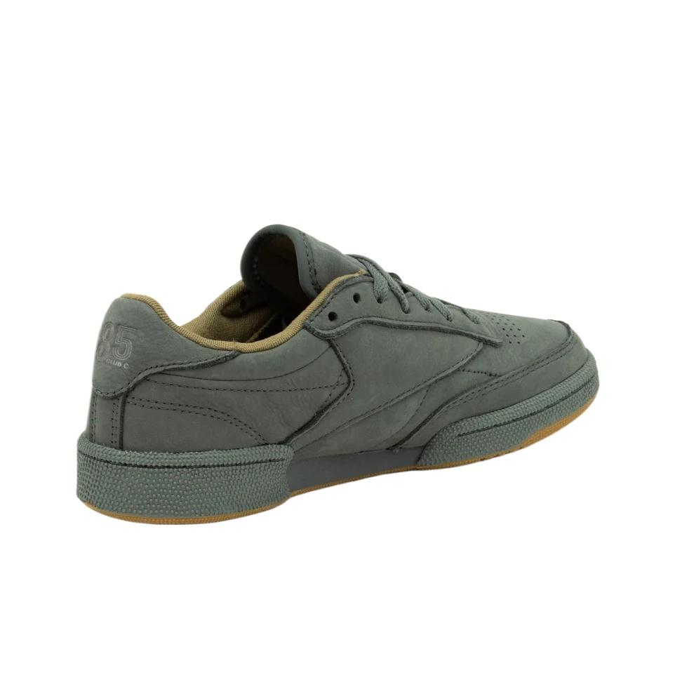 Reebok Кроссовки Club C 85 Vintage Удобные Универсальные Классические Модные Унисекс Зеленые 100228108
