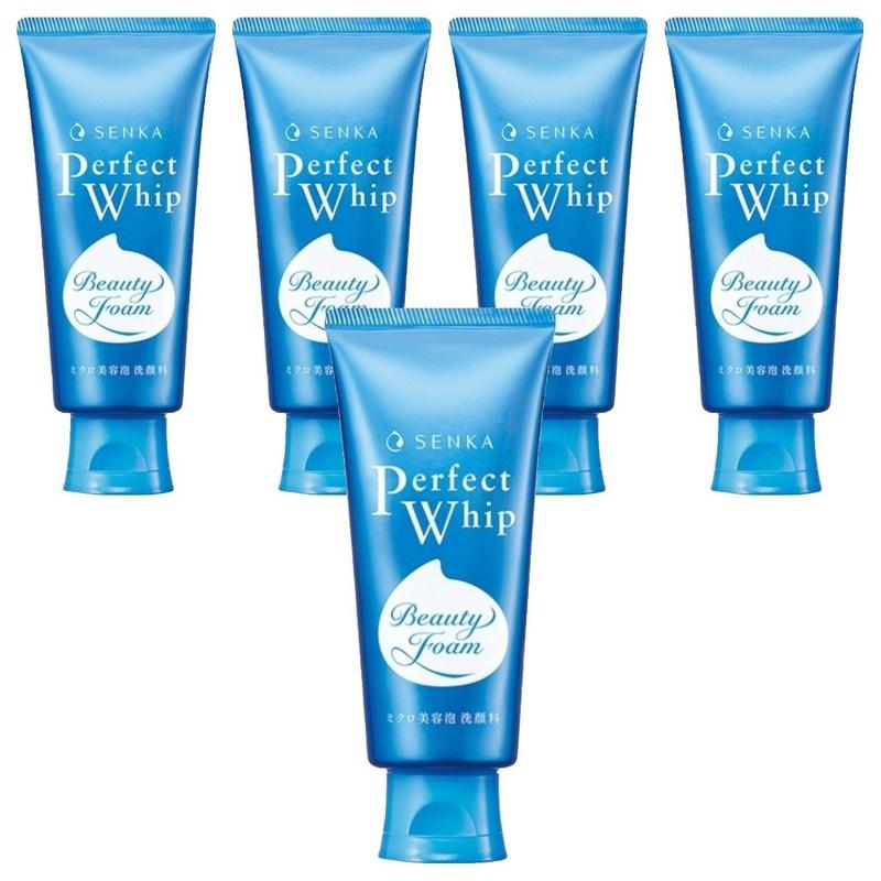 Очищающая пенка Shiseido Senka Perfect Whip, 120 г, 5 шт.